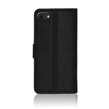 Etui portefeuille noir pour iPhone 5/5s/SE