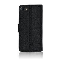 Etui portefeuille noir pour iPhone 5/5s/SE