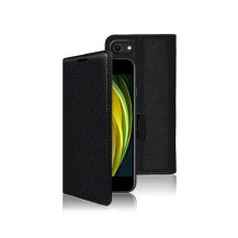 Etui portefeuille noir pour iPhone 5/5s/SE