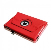 Étui rotatif rouge pour iPad Air 2e génération