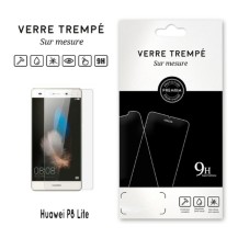 Verre trempé transparent pour Huawei P8 Lite