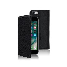 Étui portefeuille noir pour iPhone 6/6s