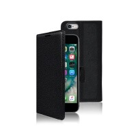 Étui portefeuille noir pour iPhone 6/6s
