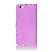 Etui portefeuille violet pour iPhone 6 et 6s