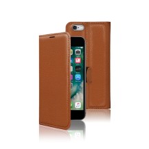 Étui portefeuille marron pour iPhone 6 et 6s