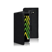 Étui portefeuille noir pour Samsung Galaxy A5 (2016)