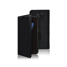 Étui portefeuille noir pour Samsung Galaxy S7