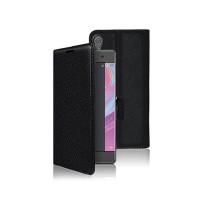Étui portefeuille Sony Xperia XA noir