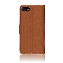Étui portefeuille marron pour iPhone 7