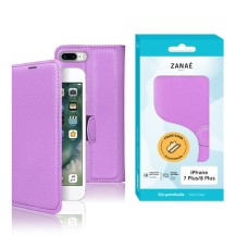 Etui Zanae violet pour iPhone 7 Plus et 8 Plus