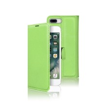Etui Portefeuille Zanae Vert compatible iPhone 7 Plus et iPhone 8 Plus