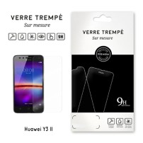 Verre trempé transparent pour Huawei Y3 II