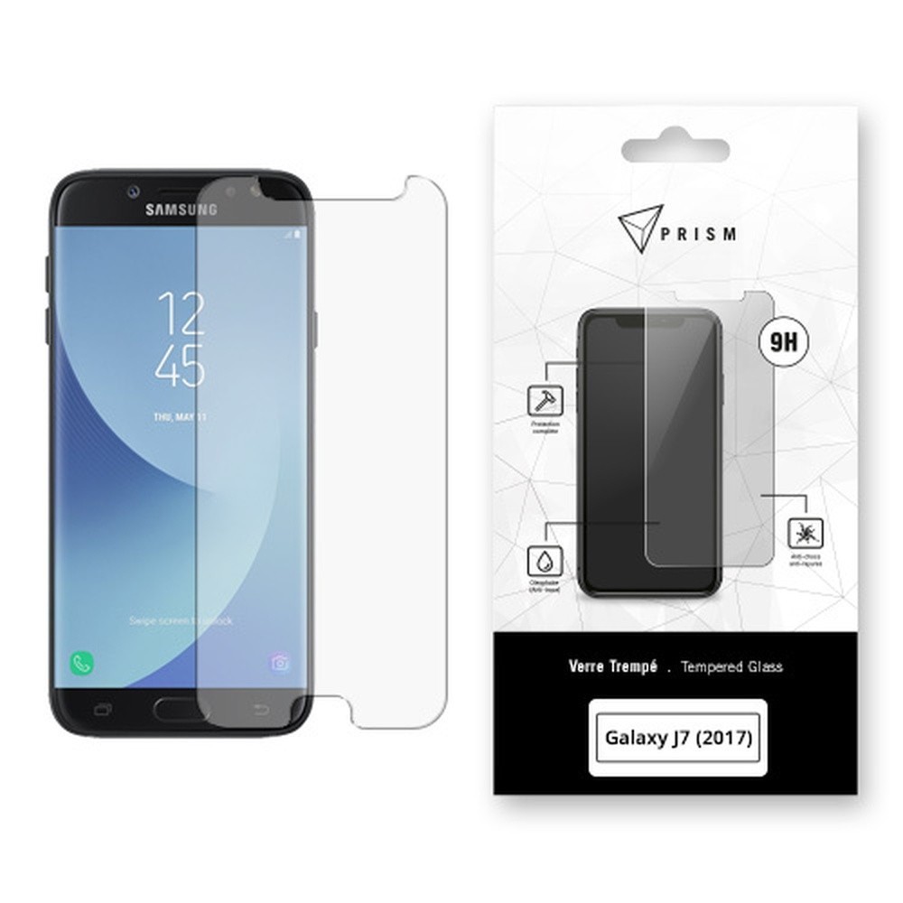 Verre trempé pour Samsung Galaxy J7 (2017) transparent