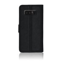 Etui Portefeuille noir pour Samsung Galaxy Note 8