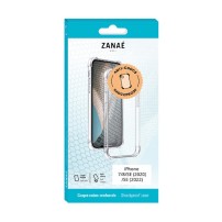 Coque en silicone transparente pour iPhone SE/7/8 avec coins renforcés