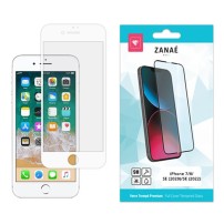 Verre trempé Full Cover iPhone SE/7/8 Blanc