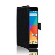 Etui portefeuille noir pour Xiaomi Mi A1