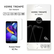 Verre trempé transparent pour Honor 6C Pro