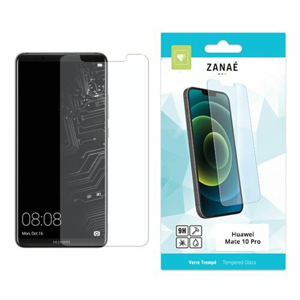Verre trempé transparent pour Huawei Mate 10 Pro