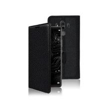Étui Portefeuille Noir pour Huawei Mate 10 Pro