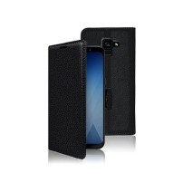 Etui Portefeuille Noir pour Samsung Galaxy A8 (2018)