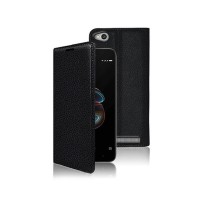 Étui portefeuille noir pour Xiaomi Redmi 5A