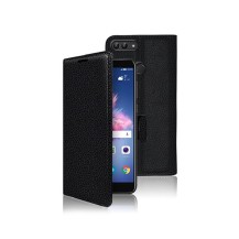 Étui Portefeuille Noir pour Huawei P Smart