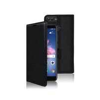 Étui Portefeuille Noir pour Huawei P Smart
