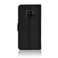 Etui portefeuille noir pour Samsung Galaxy S9