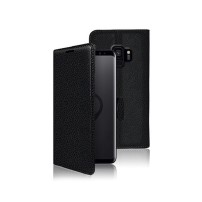 Etui portefeuille noir pour Samsung Galaxy S9