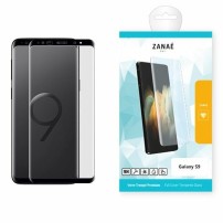 Verre trempé recourbé noir pour Samsung Galaxy S9