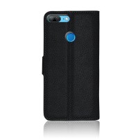Étui Portefeuille Noir compatible Huawei Honor 9 Lite
