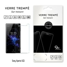 Verre trempé transparent pour Sony Xperia XZ2