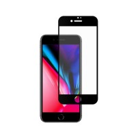 Verre trempé Full Cover noir pour iPhone 7 Plus et iPhone 8 Plus