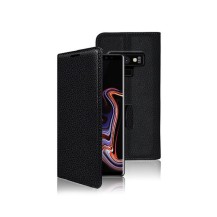 Étui portefeuille noir pour Samsung Galaxy Note 9