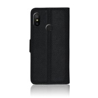 Étui Portefeuille Zanae noir pour Xiaomi Mi A2 Lite