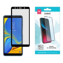 Verre trempé Full Cover noir pour Samsung Galaxy A7 2018