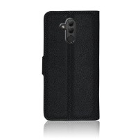 Etui portefeuille Zanae noir pour Huawei Mate 20 Lite