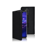 Etui portefeuille Zanae noir pour Huawei Mate 20 Lite