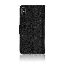 Étui portefeuille Zanae noir pour iPhone XS Max