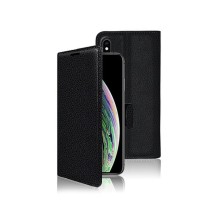 Étui portefeuille Zanae noir pour iPhone XS Max