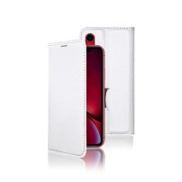 Etui Portefeuille Zanae pour iPhone XR Blanc