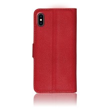 Etui Portefeuille Zanae Rouge pour iPhone XS Max
