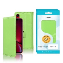 Etui Portefeuille Zanae pour iPhone XR Vert