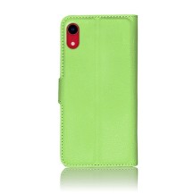 Etui Portefeuille Zanae pour iPhone XR Vert