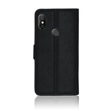Etui Portefeuille Zanae Xiaomi Redmi Note 6 Pro Noir
