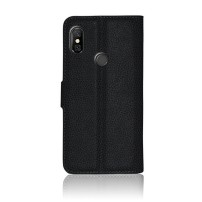 Etui Portefeuille Zanae Xiaomi Redmi Note 6 Pro Noir