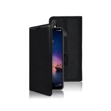 Etui Portefeuille Zanae Xiaomi Redmi Note 6 Pro Noir