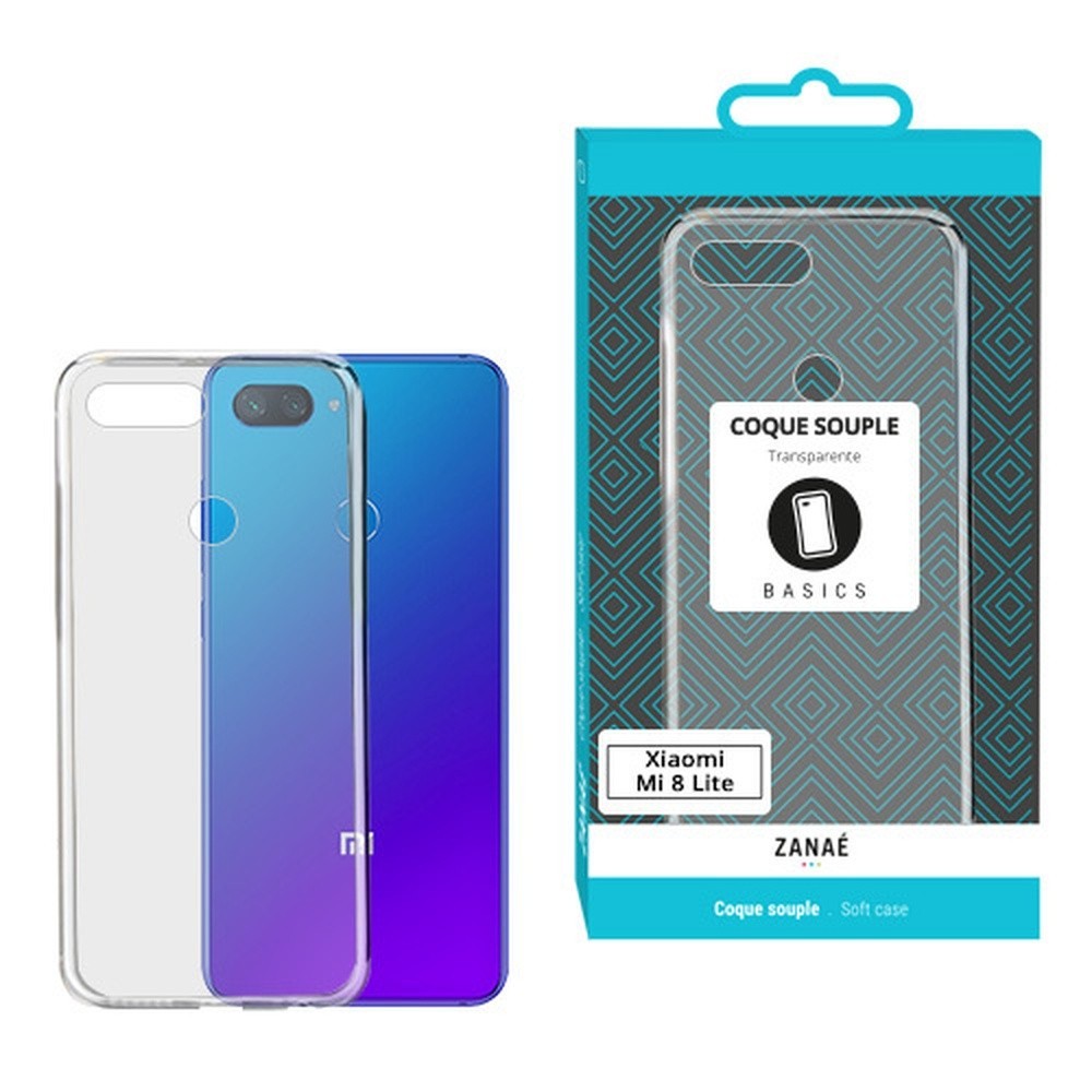 Coque Softgel transparente pour Xiaomi Mi 8 Lite