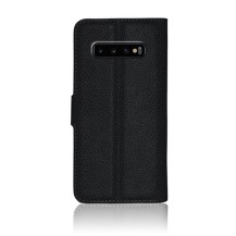 Étui Portefeuille Zanae Noir pour Samsung Galaxy S10 Plus